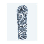 Dieses Sleeve zeigt Rosen, die mit Uhrwerken verflochten sind, und eine fliegende Taube, die den Verlauf der Zeit, die ewige Schönheit der Liebe und die Freiheit symbolisiert. Das fließende Design fängt das Gleichgewicht zwischen flüchtigen Momenten und ewigen Erinnerungen ein.